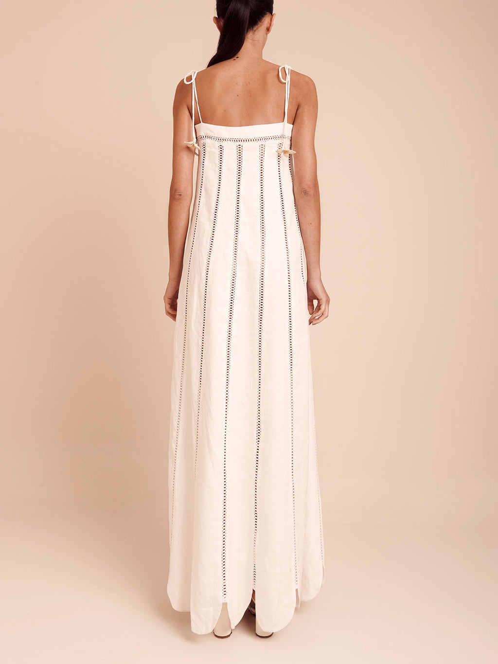 Nilo Dress - Ivory by Azulu, photo 4 of 4, Leonica