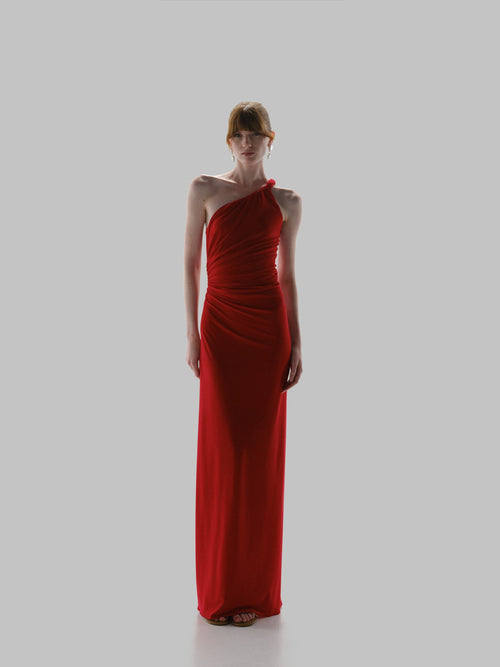 Celele Maxi Dress - Rojo Inti by Baobab, photo 1 of 4, Leonica