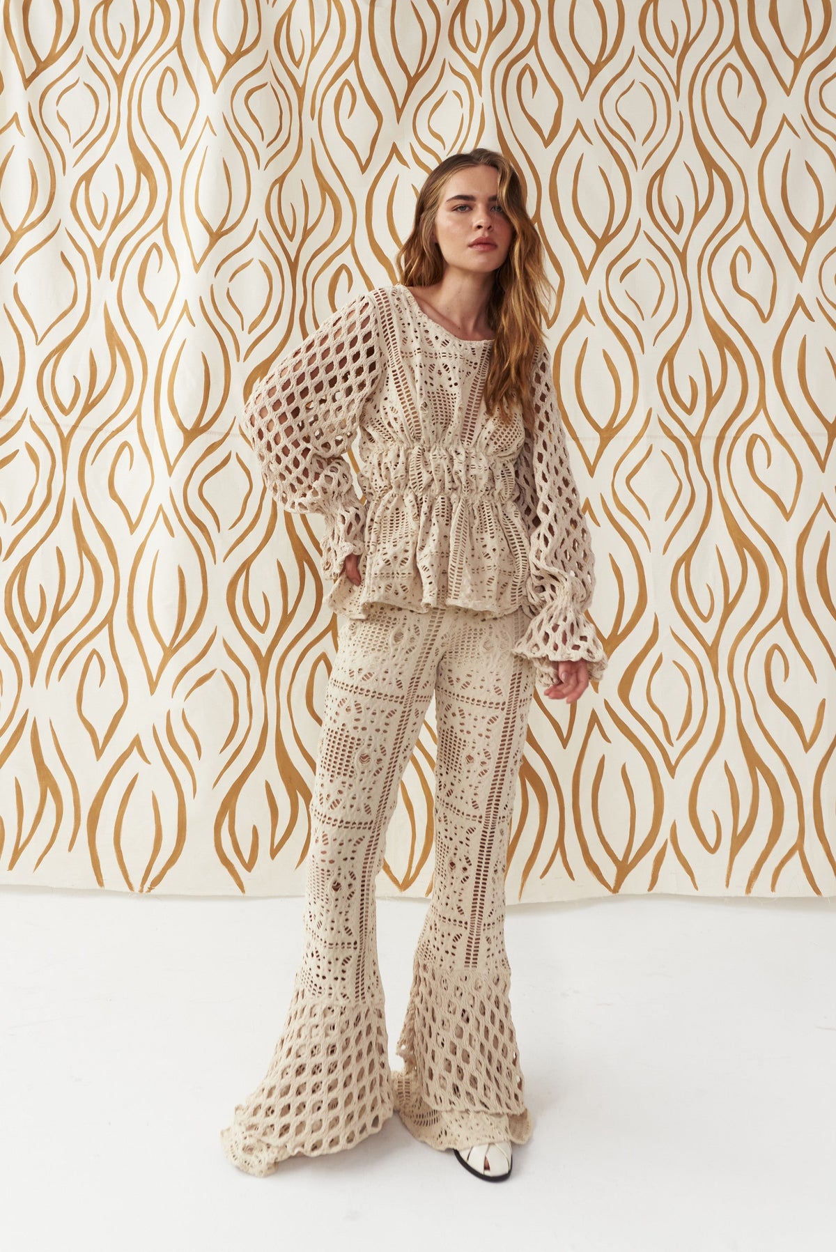 Flow With The Wind Pants In Arena by Itana, photo 4 of 23, Leonica