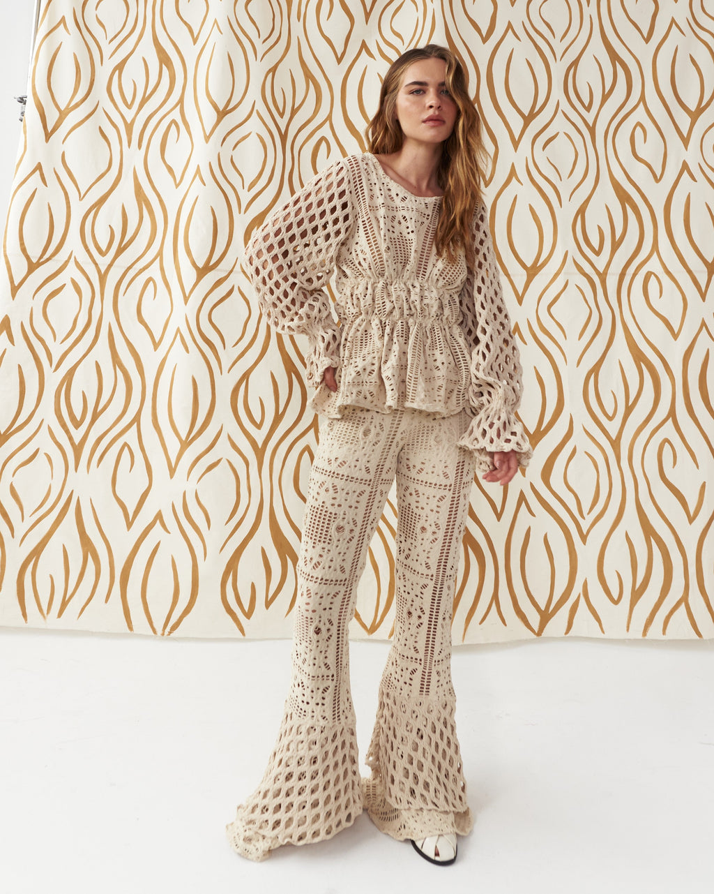 Flow With The Wind Pants In Arena by Itana, photo 5 of 23, Leonica