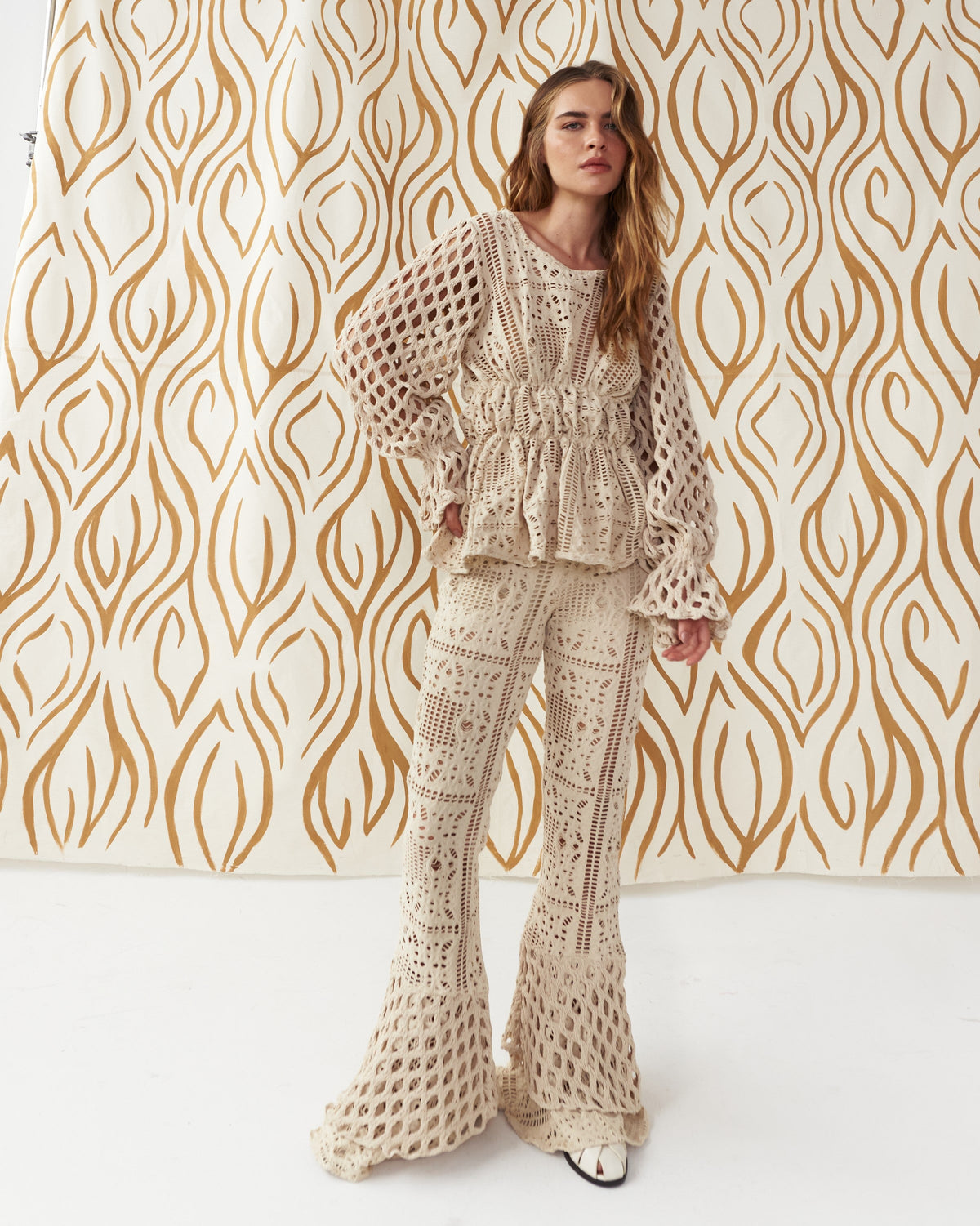 Flow With The Wind Pants In Arena by Itana, photo 5 of 23, Leonica