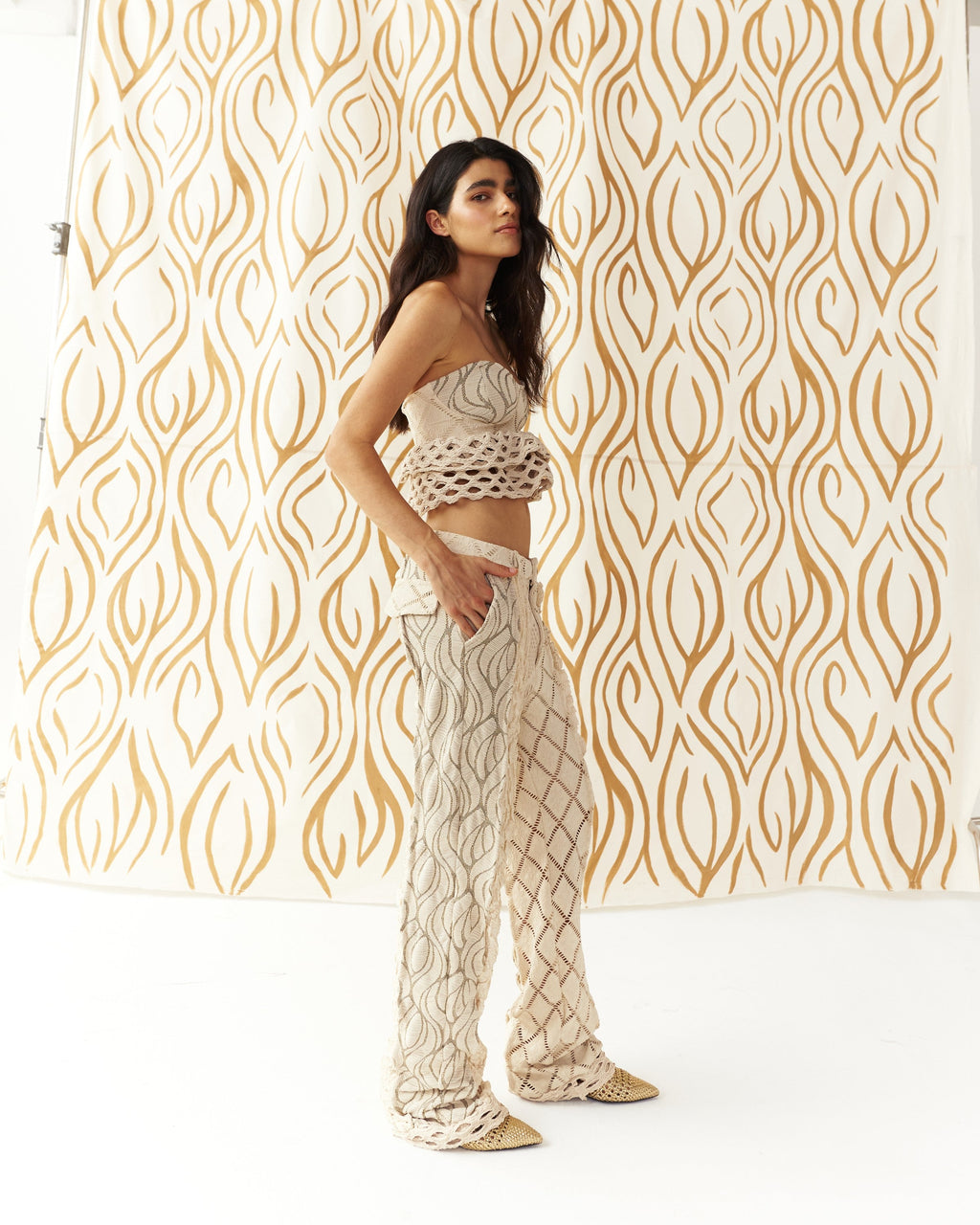 Waves Pant In Arena Shell by Itana, photo 2 of 16, Leonica