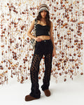 Waves Pant In Black Shell by Itana, photo 1 of 6, Leonica