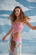Flower Affair Top In Rose by Itana, photo 1 of 7, Leonica