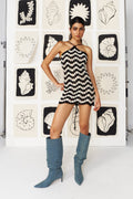 Go Wild Mini Dress In Yin Yang by Itana, photo 1 of 13, Leonica