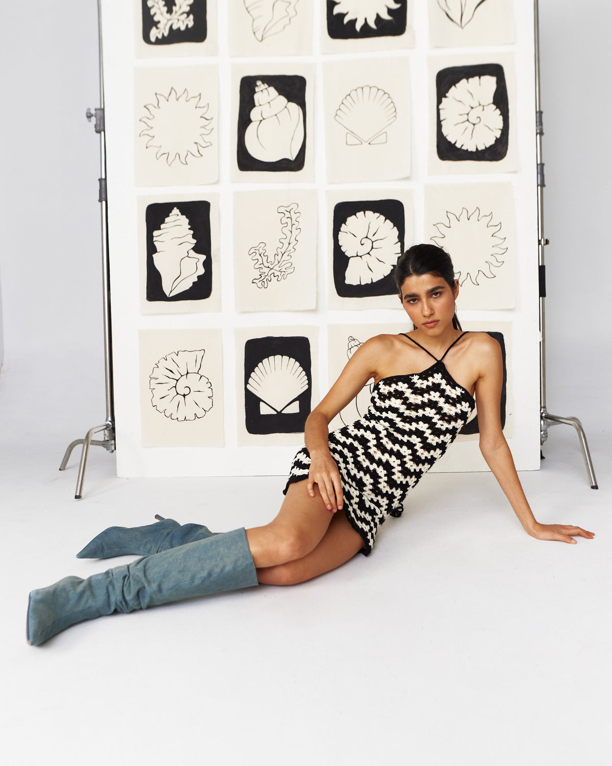 Go Wild Mini Dress In Yin Yang by Itana, photo 11 of 13, Leonica