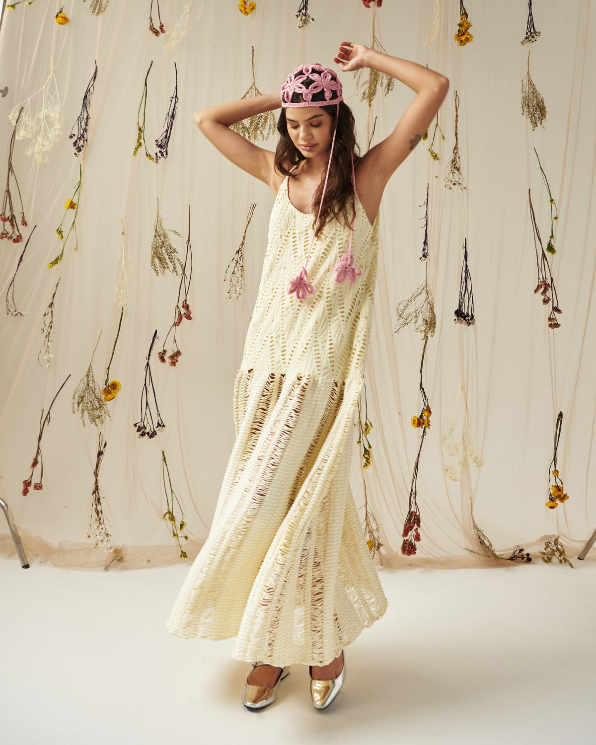 Wild Life Dress In Butter by Itana, photo 4 of 12, Leonica